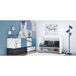 VOX Young Users fiókos alsó tároló komódhoz vagy gardróbszekrényhez - fehér