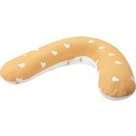 Bubaba szoptatós párna 170x35cm- Yellow hearts