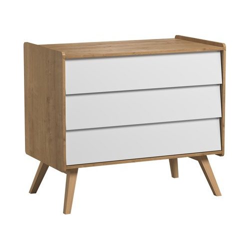VOX Vintage 3 fiókos komód-White