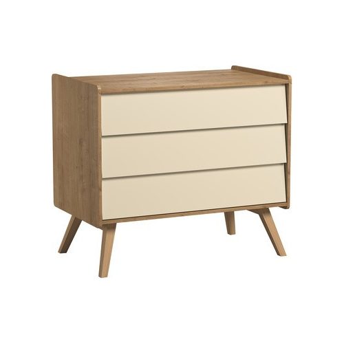 VOX Vintage 3 fiókos komód-Yellow