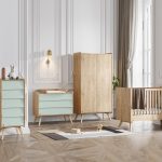 VOX Vintage 5 fiókos komód-Green