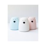 Rabbit&Friends Mackó szilikon lámpa kicsi- rózsaszín