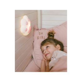 Rabbit&Friends Mancs  szilikon éjjeli lámpa rózsa