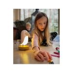 Rabbit&Friends tukán éjjeli lámpa hangszóróval rózsaszín