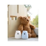 Rabbit&Friends Mini Mackó szilikon lámpa 2db - fehér/kék