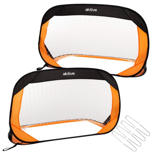 Colorbaby -Aktive Sports – 2 darabos Pop-Up edzéskapu szett (120×80×80 cm)