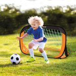 Colorbaby -Aktive Sports – 2 darabos Pop-Up edzéskapu szett (120×80×80 cm)