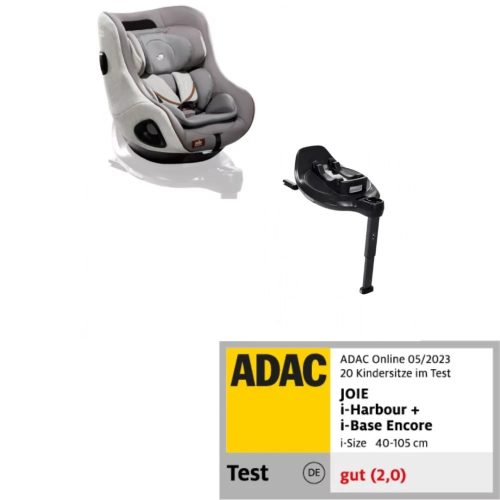 Termékek  Gyerekülés  Joie  i-Size gyerekülés Joie Signature i-Harbour i-Size 40-105cm gyerekülés Oyster + i-Base Encore bázistalpr (kiállítási darab)