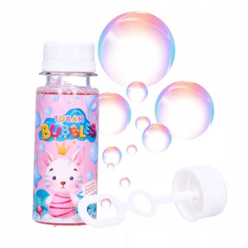 Tuban buborékfújó folyadék (60 ml ) - Rózsaszín