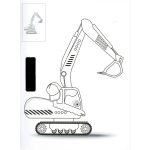 Színező matricákkal - Gépkocsik