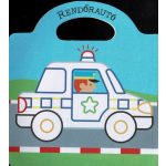 Táskás kifestő matricákkal - Autók