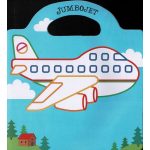 Táskás kifestő matricákkal - Hajók és repülők