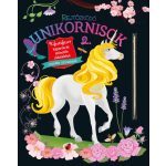 Rejtőzködő unikornisok 2. - Kifestőfüzet kaparós és színezős oldalakkal