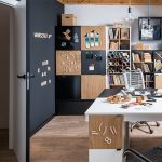 VOX Young Users fém előlap 2 ajtós gardróbszekrényhez - Black