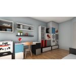 VOX Young Users fém előlap 2 ajtós gardróbszekrényhez - Orange