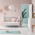 VOX Cute Fehér 70x140 cm-es átalakítható babaágy