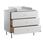 VOX Cute Fehér 3 fiókos pelenkázó komód RAKTÁRON