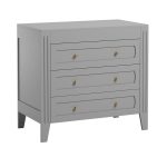 VOX Milenne 3 fiókos komód- Light grey