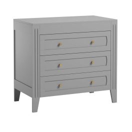 VOX Milenne 3 fiókos komód- Light grey