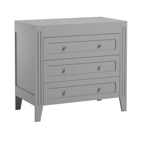VOX Milenne 3 fiókos komód- Light grey