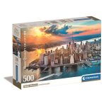 Clementoni 500db-os compact puzzle New York
