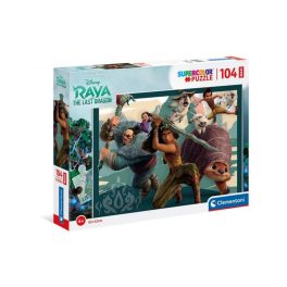   Clementoni - 104 db-os - SuperColor puzzle - Raya és az utolsó sárkány