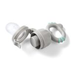 BabyOno szilikon etetõháló Twist-out Dino szürke 1551