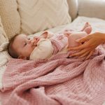 BabyOno babatakaró organikus pamut kötött 75x100cm rózsaszín 1647/01