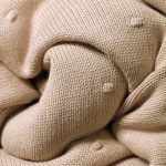 BabyOno babatakaró pamut/plüss kötött 75x100cm bézs 1671/02