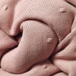 BabyOno babatakaró pamut/plüss kötött 75x100cm rózsaszín 1671/01