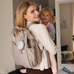 BabyOno cumitartó tok 2 cuminak szilikon cipzárral kék 1569/01