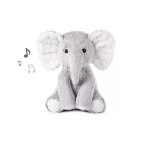 Cloud B alvást segítő zenélpő plüss - Elliot Elephant