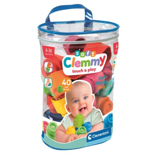 Clemmy Baby - Építőkockák 40 db-os