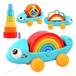Apollo Hola fejlesztő játék- Montessori kaméleon