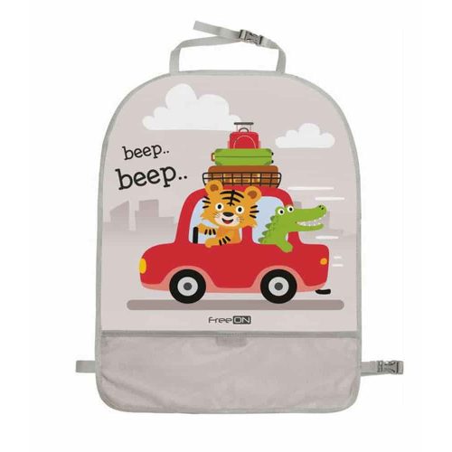 FreeOn Ülésvédő hálós zsebbel