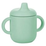 FreeON Szilikon Pohár Fogantyúval – Zöld