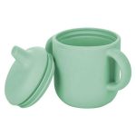 FreeON Szilikon Pohár Fogantyúval – Zöld