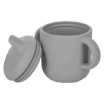 FreeON Szilikon Pohár Fogantyúval – Szürke