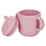 FreeON Szilikon Pohár Fogantyúval – Rózsaszín
