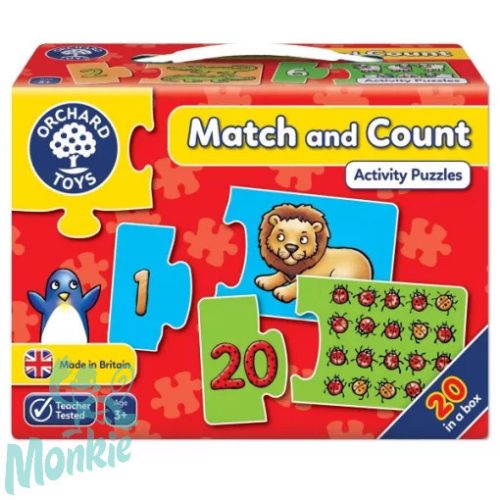 Számlálj és párosíts (Match and count), ORCHARD TOYS OR219