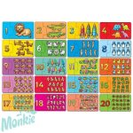 Számlálj és párosíts (Match and count), ORCHARD TOYS OR219