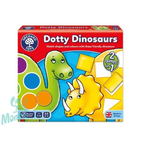 Pöttyös dínók (Dotty Dinosaurs), ORCHARD TOYS OR062