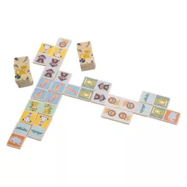   FreeON free2play Domino Safari – Fa társasjáték - 28 db-os