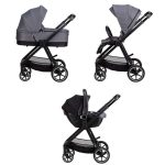 FreeON Opty 3 az 1-ben babakocsi szett – szürke