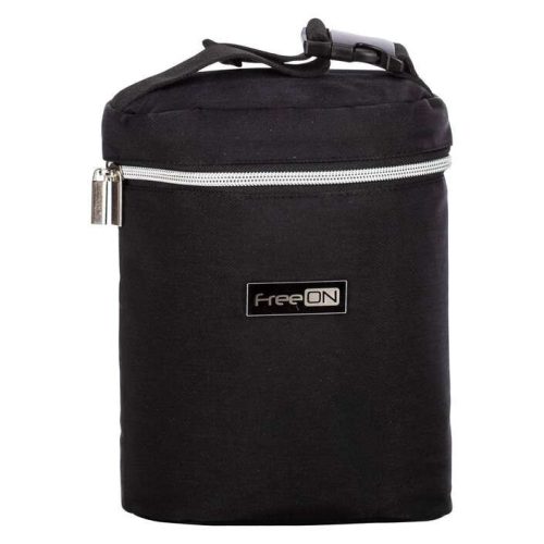 FreeON dupla cumisüveg melegentartó- fekete
