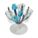 Béaba Virág alakú Összecsukható Cumisüveg Szárító - Éjkék