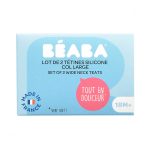 Béaba Etetőcumi szett szélesnyakú üveghez - 2 db - Y vágással