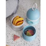 Béaba Több rekeszes tápszertartó doboz Viharkék - Halvány köd