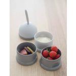 Béaba Több rekeszes tápszertartó doboz Halvány/Sötét köd