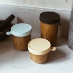 Béaba Üveg tároló doboz szett 3 db - 150 ml Sárga - 250 ml Világoskék - 400 ml Sötétkék -